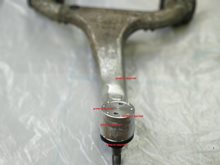 Мерседес ML W163 Рычаг задний правый верхний